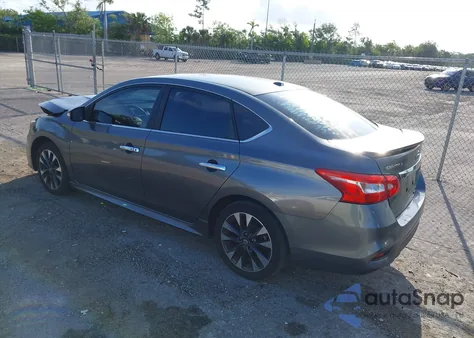 2016 Nissan Sentra Sr из США, поврежденный, VIN 3N1AB7AP3GY229987